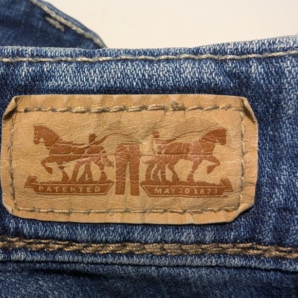 Levi's 529 Curvy Boot Cut Jeans Women's 10  Denim Mid Rise Stretch Blue - Picture 11 of 11